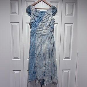 Free People Blue Floral Dress